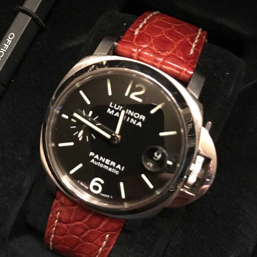 Mens Panerai Luminor Marina 40mm Watch